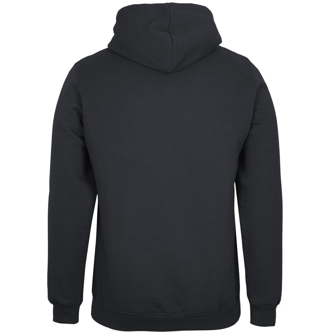 JB's Wear 3FH Fleecy Hoodie - Back View | color:Black|view:back