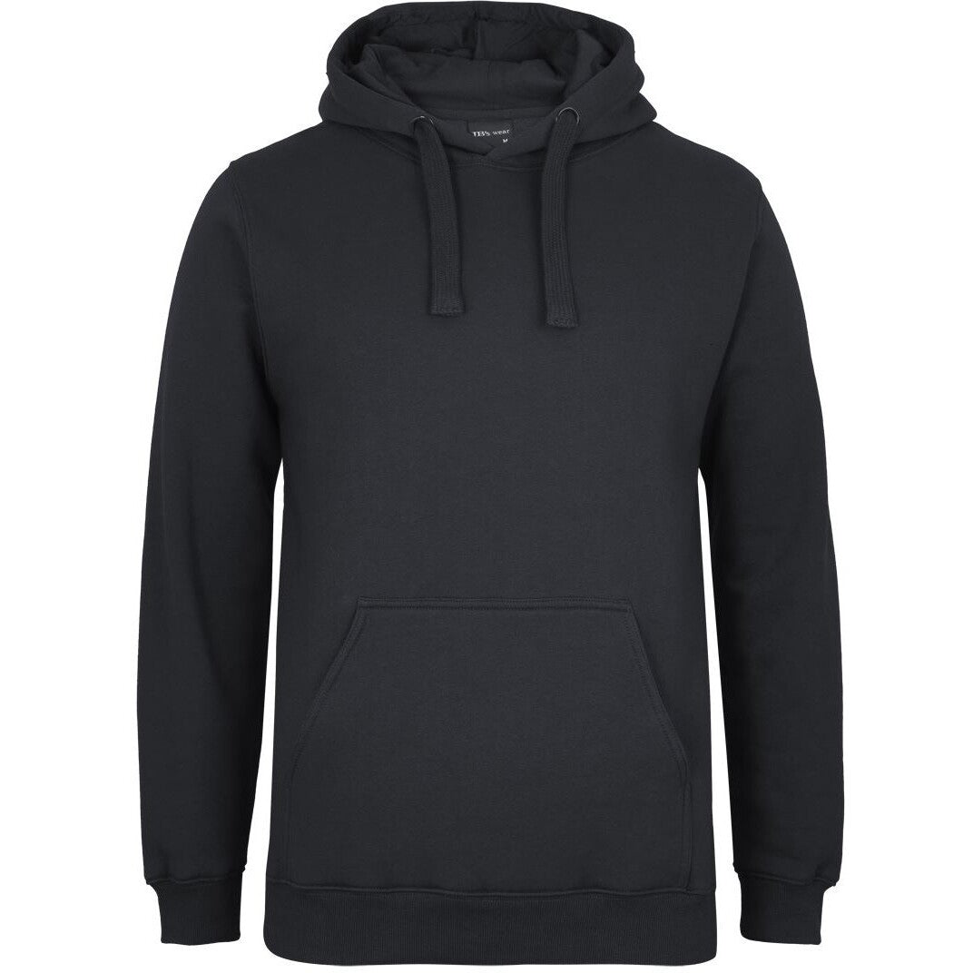 JB's Wear 3FH Fleecy Hoodie - Front View | color:Black|view:front