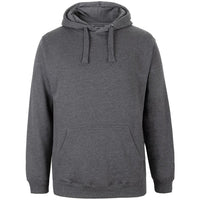 JB's Wear 3FH Fleecy Hoodie - Front View | color:Charcoal Marle|view:front