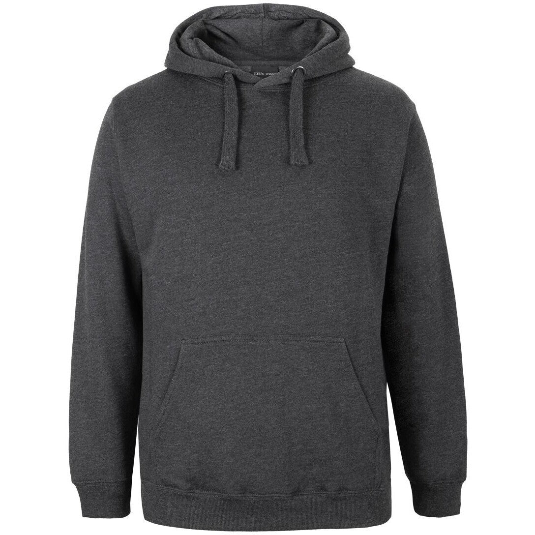 JB's Wear 3FH Fleecy Hoodie - Front View | color:Graphite Marle|view:front