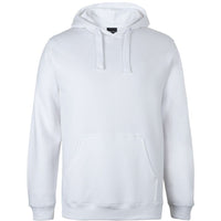 JB's Wear 3FH Fleecy Hoodie - Front View | color:White|view:front