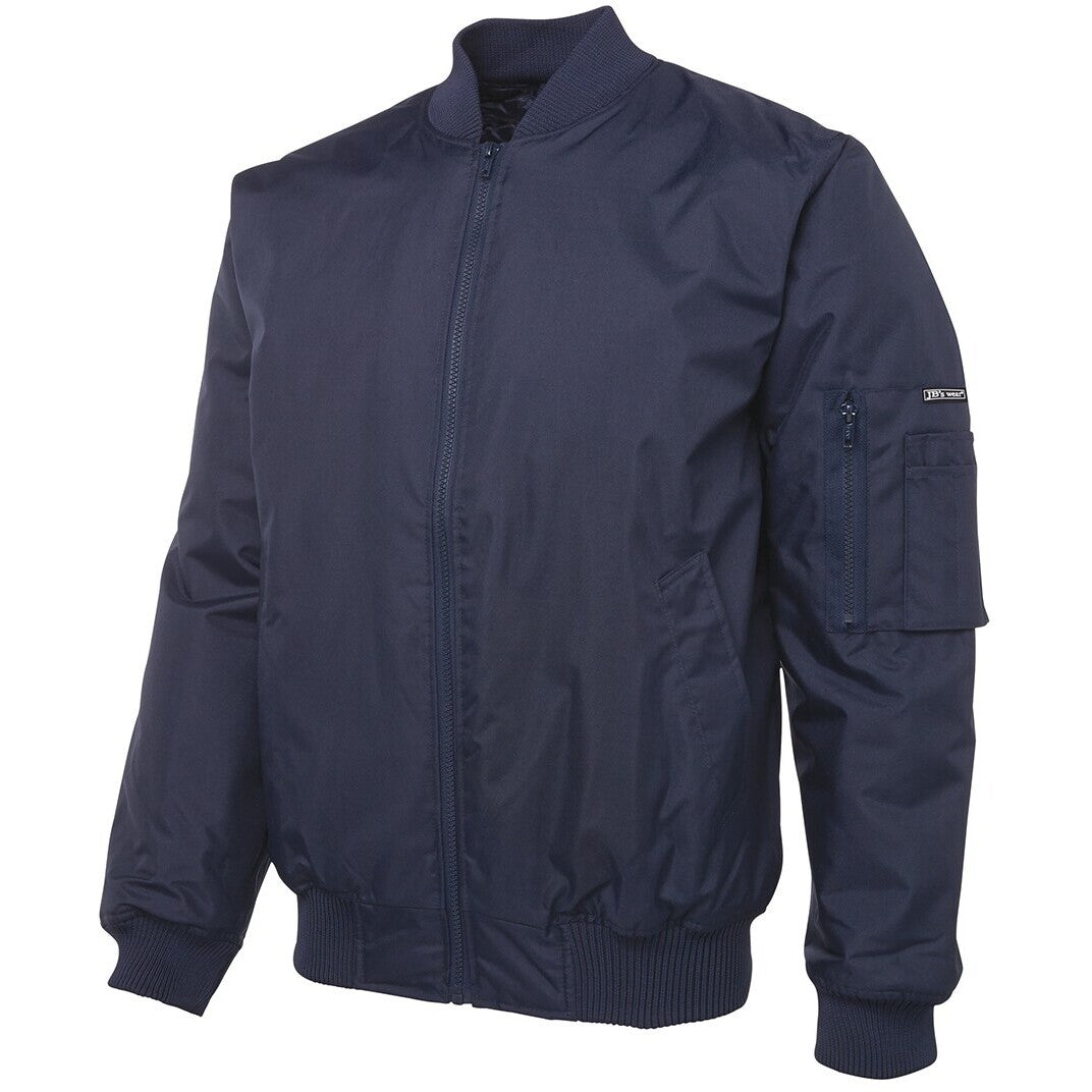 JB's Wear 6FJ Flying Jacket - Side View | color:Navy|view:side