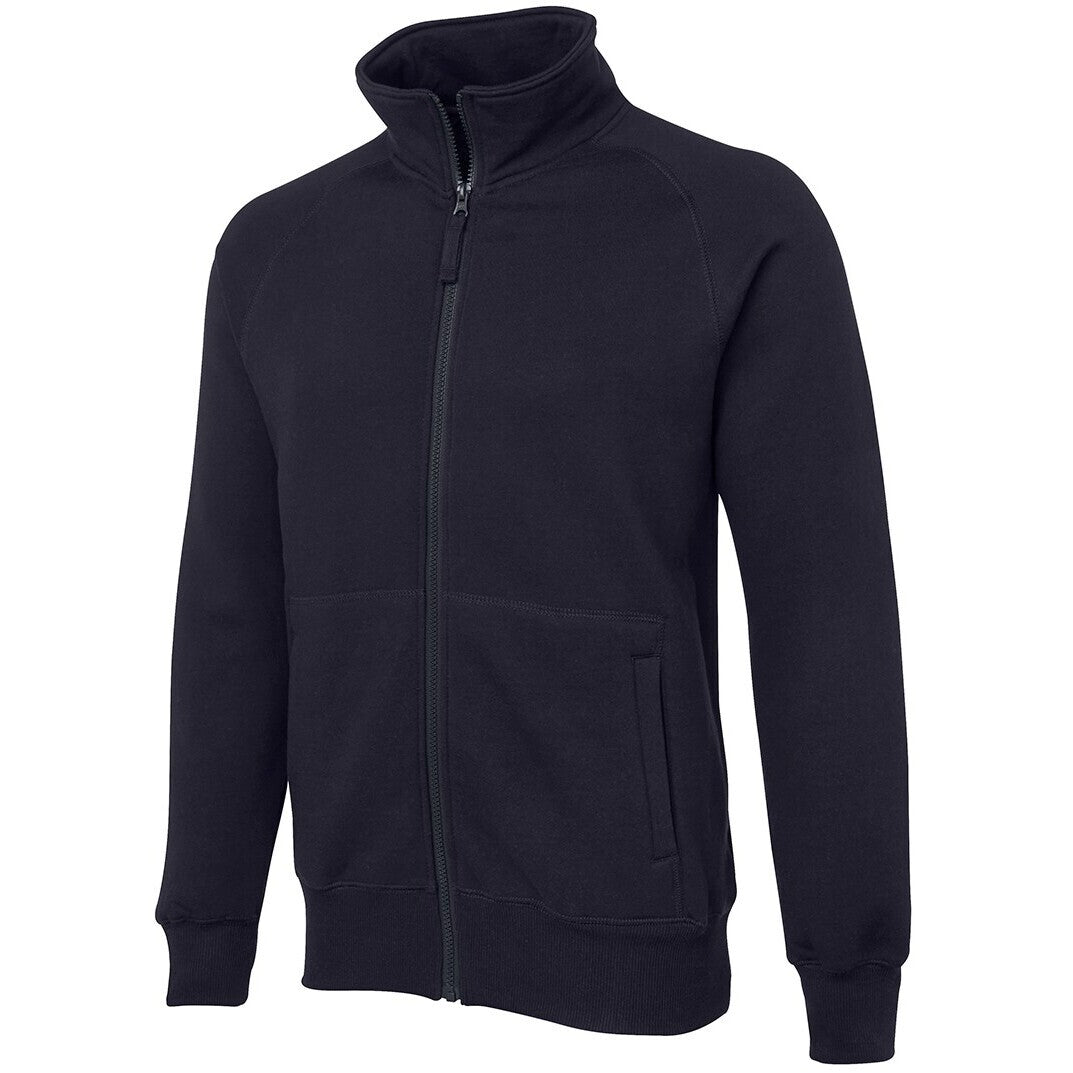 JB's Wear S3FF Full Zip Fleecy - Side View | color:Navy|view:side