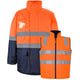 Orange/Navy