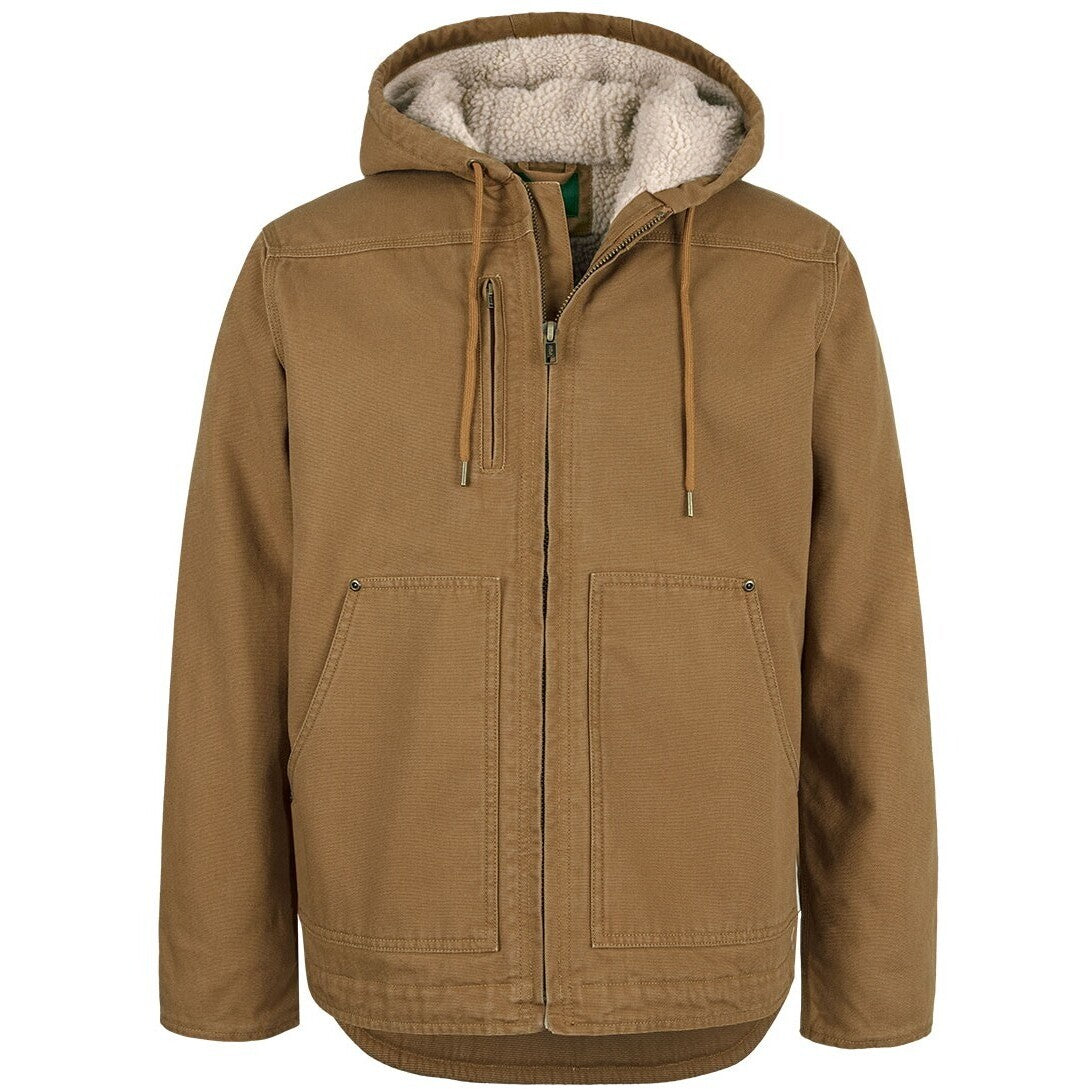 JB's Wear 3BHJ Hooded Barn Jacket - Front View | color:Camel|view:front