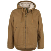 JB's Wear 3BHJ Hooded Barn Jacket - Front View | color:Camel|view:front