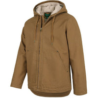 JB's Wear 3BHJ Hooded Barn Jacket - Side View | color:Camel|view:side