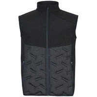 JB's Wear 3LHV Hybrid Vest - Front View | color:Black|view:front