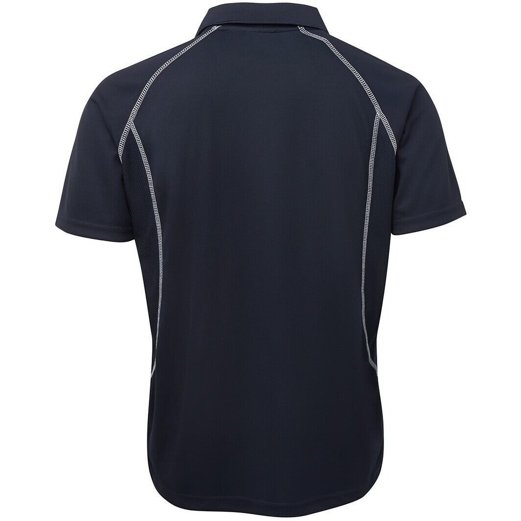 JB's Wear 7IP Insert Polo - Back View | color:Navy/White|view:back