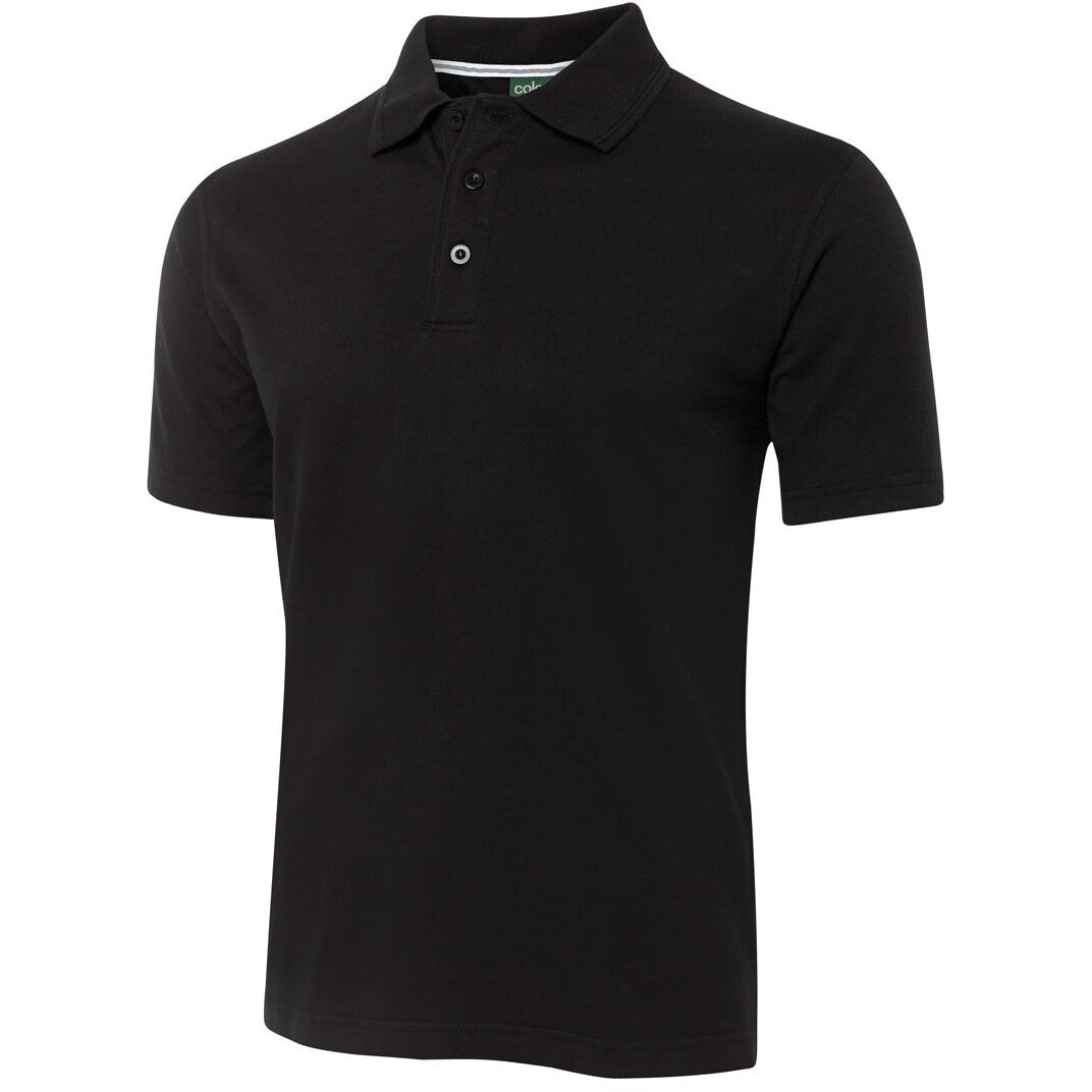 JB's Wear 2CJ Jersey Polo - Side View | color:Black|view:side