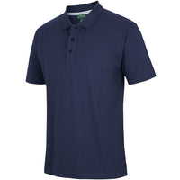 JB's Wear 2CJ Jersey Polo - Side View | color:French Navy|view:side