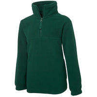 JB's Wear 3KP Kids 1/2 Zip Polar - Side View | color:Bottle|view:side