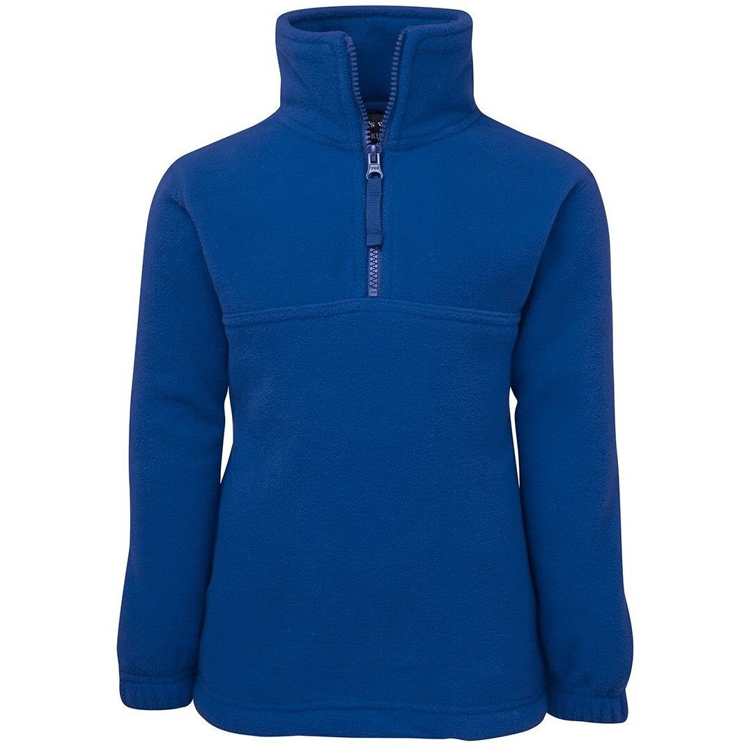 JB's Wear 3KP Kids 1/2 Zip Polar - Front View | color:Royal|view:front