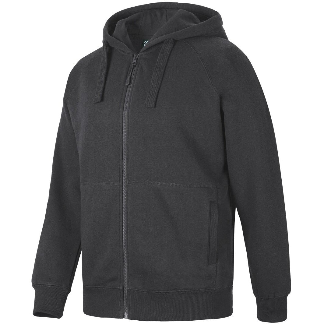 JB's Wear S3FH Kids & Adults Full Zip Fleecy Hoodie - Side View | color:Gunmetal|view:side