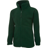 JB's Wear 3FJ Kids & Adults Full Zip Polar - Side View | color:Bottle|view:side