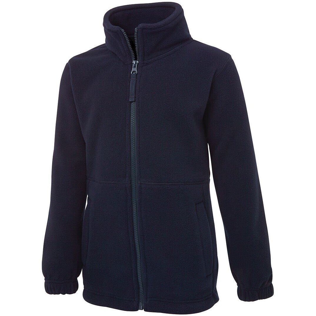 JB's Wear 3FJ Kids & Adults Full Zip Polar - Side View | color:Navy|view:side
