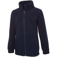 JB's Wear 3FJ Kids & Adults Full Zip Polar - Side View | color:Navy|view:side