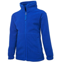 JB's Wear 3FJ Kids & Adults Full Zip Polar - Side View | color:Royal|view:side