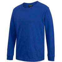 JB's Wear 1LS Kids & Adults Long Sleeve Tee - Side View | color:Royal|view:side
