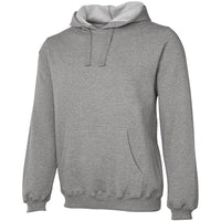 JB's Wear 3POH Kids & Adults P/C Pop Over Hoodie - Side View | color:13% Marle|view:side