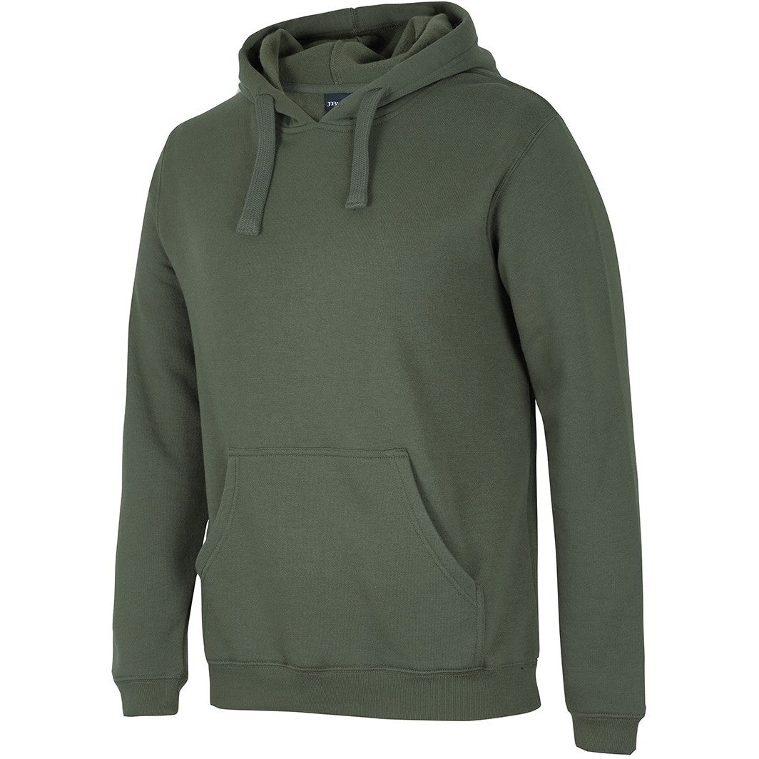 JB's Wear 3POH Kids & Adults P/C Pop Over Hoodie - Side View | color:Army|view:side