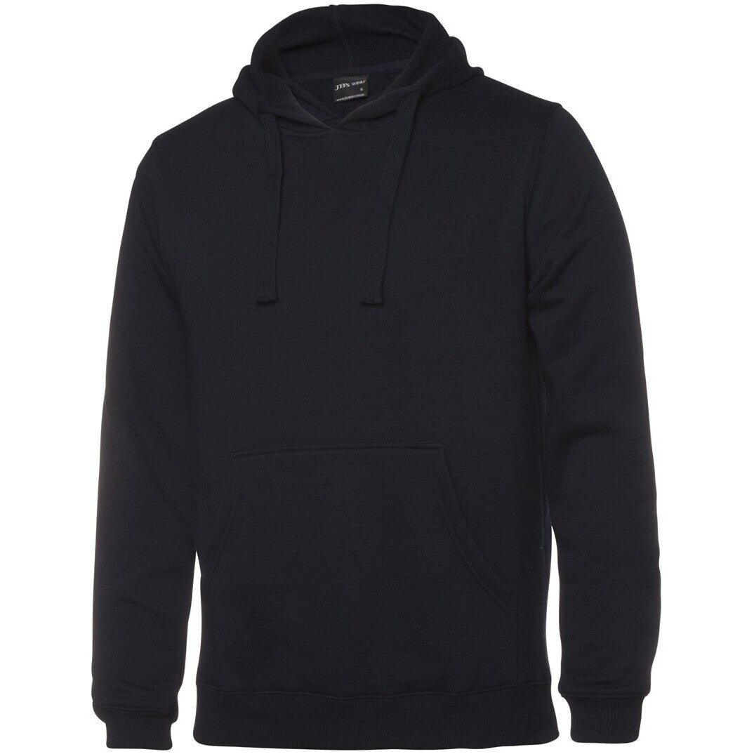 JB's Wear 3POH Kids & Adults P/C Pop Over Hoodie - Side View | color:Navy|view:side