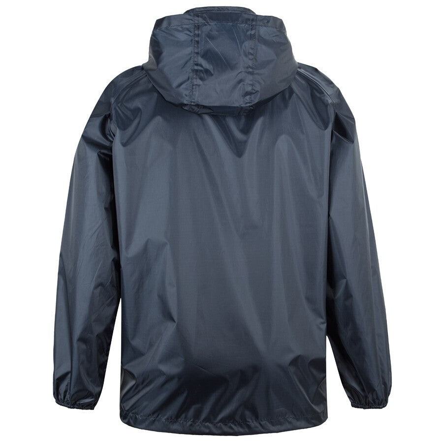 JB's Wear 3RFJK Kids & Adults Rain Forest Jacket - Back View | color:Navy|view:back