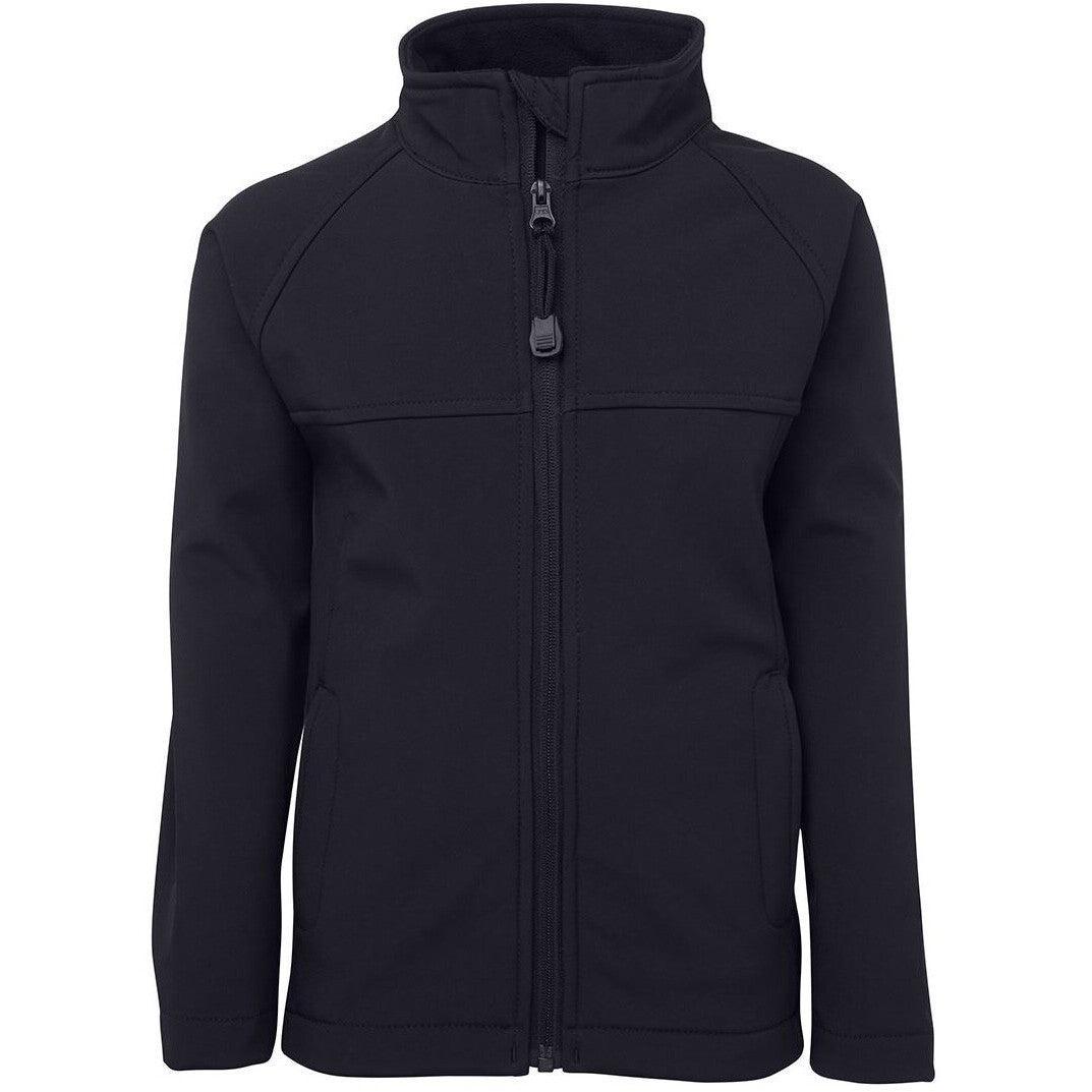 JB's Wear 3LJ Kids and Adults Layer Soft Shell Jacket - Front View | color:Navy/Navy|view:front