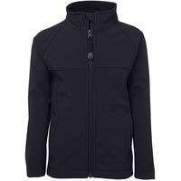 JB's Wear 3LJ Kids and Adults Layer Soft Shell Jacket - Front View | color:Navy/Navy|view:front