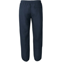 JB's Wear 7WUZP Kids and Adults Warm Up Zip Pant - Back View | color:Navy|view:back