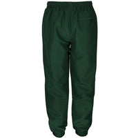 JB's Wear 7WUCP Kids Cuffed Warm Up Pants - Back View | color:Bottle|view:back