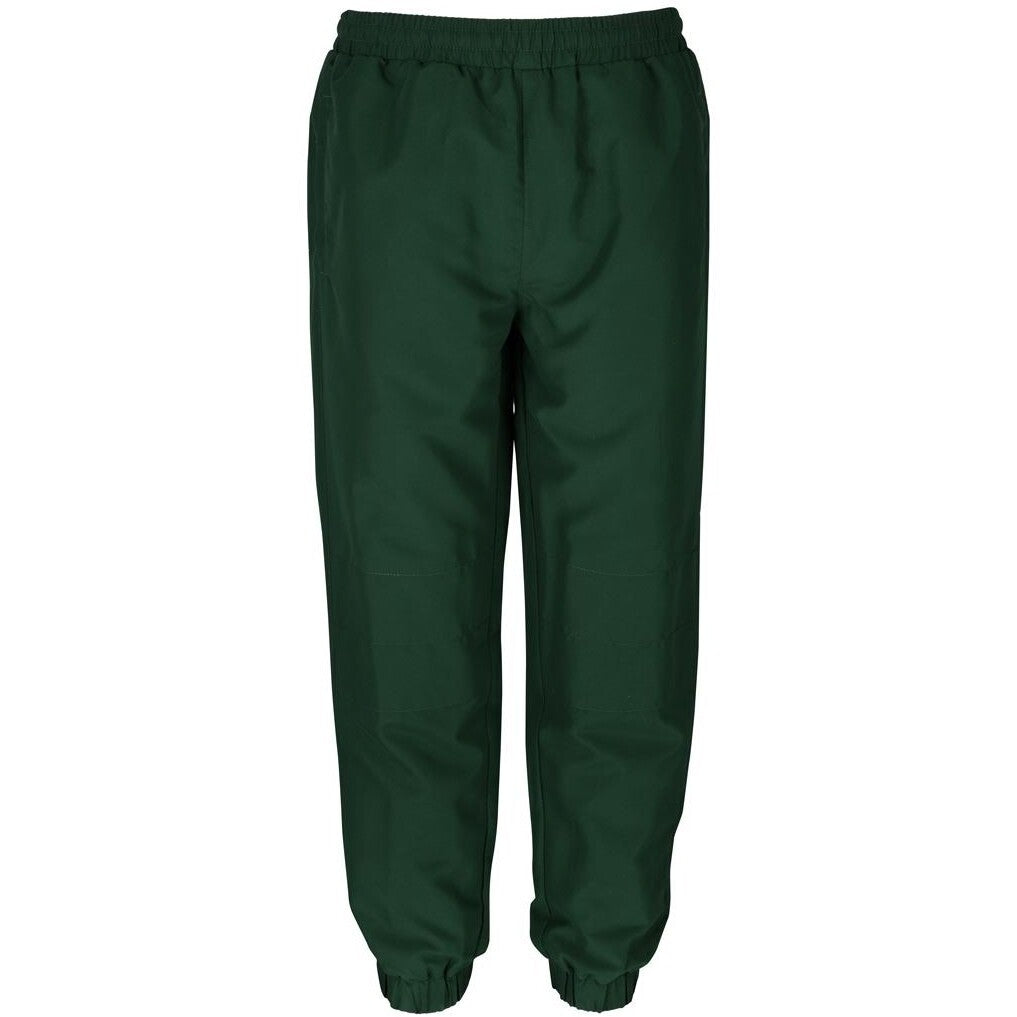 JB's Wear 7WUCP Kids Cuffed Warm Up Pants - Front View | color:Bottle|view:front