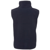 JB's Wear 3KOV Kids Polar Vest - Back View | color:Navy|view:back