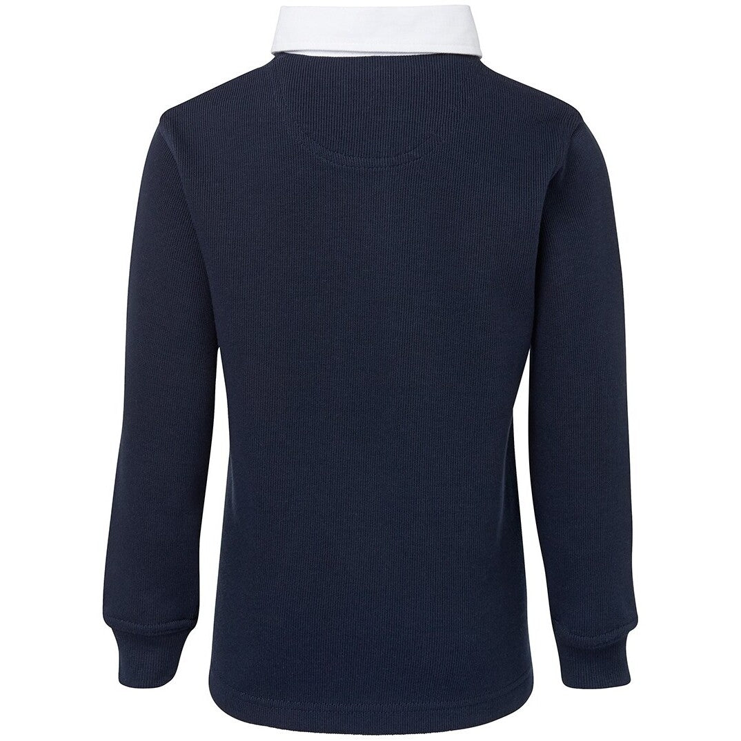 JB's Wear 3KRG Kids Rugby - Back View | color:Navy/White|view:back