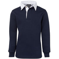 JB's Wear 3KRG Kids Rugby - Front View | color:Navy/White|view:front