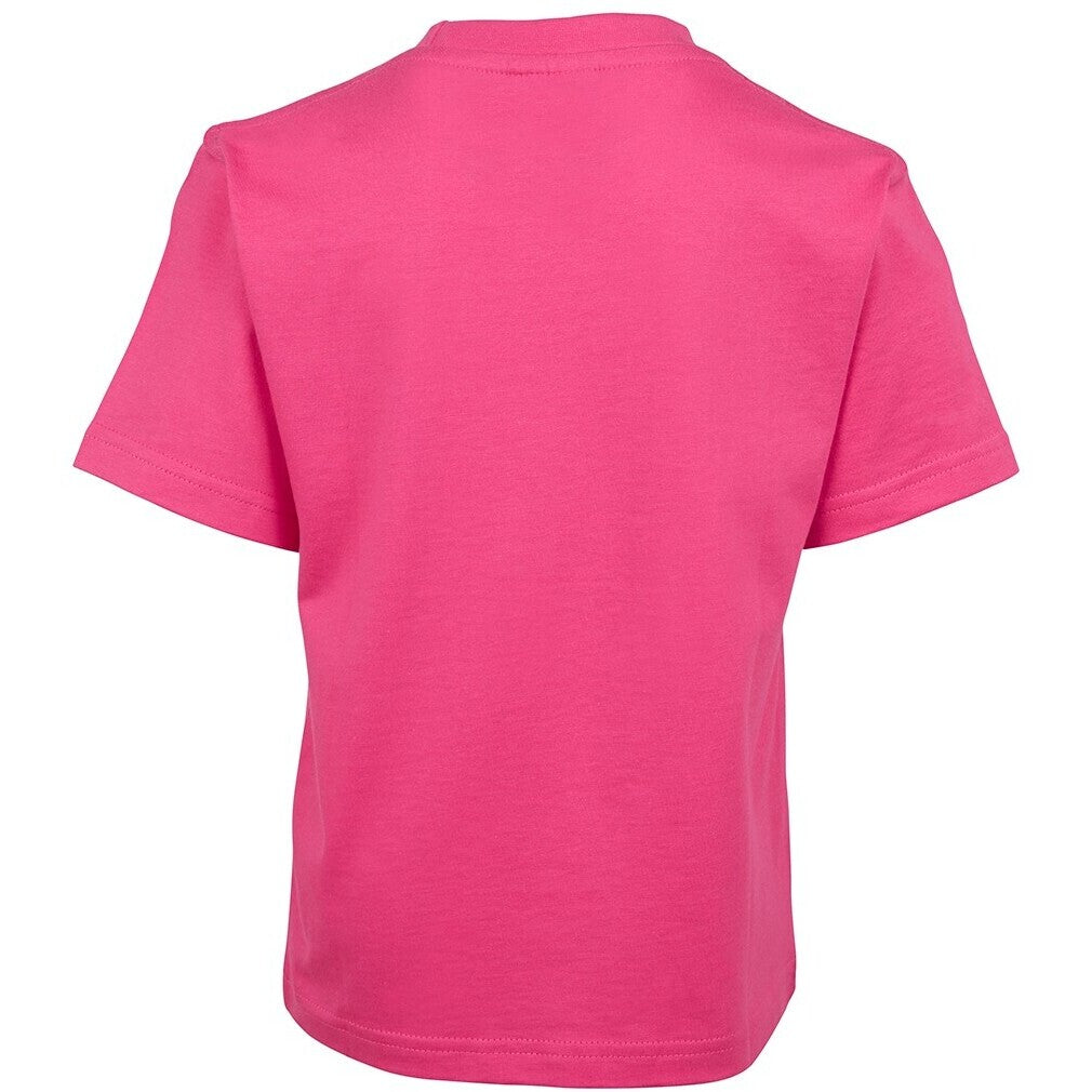 JB's Wear 1KT Kids Tee - Back View | color:Hot Pink|view:back