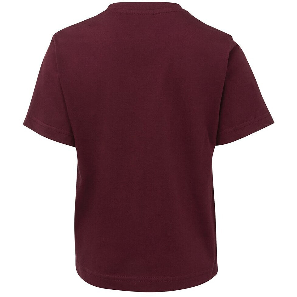 JB's Wear 1KT Kids Tee - Back View | color:Maroon|view:back