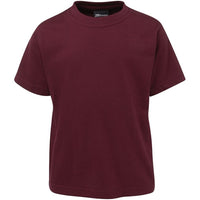 JB's Wear 1KT Kids Tee - Front View | color:Maroon|view:front