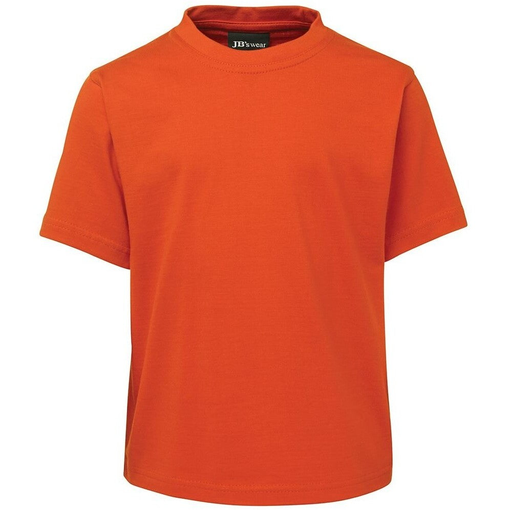 JB's Wear 1KT Kids Tee - Front View | color:Orange|view:front