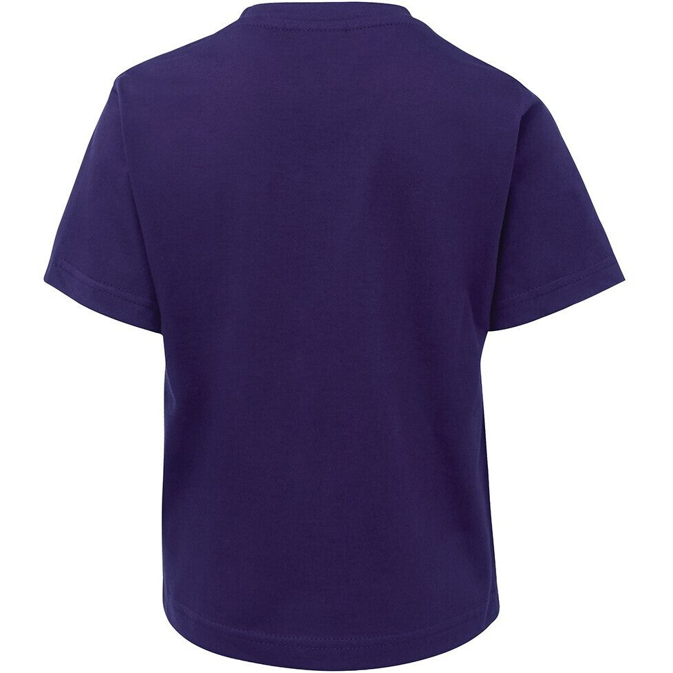 JB's Wear 1KT Kids Tee - Back View | color:Purple|view:back