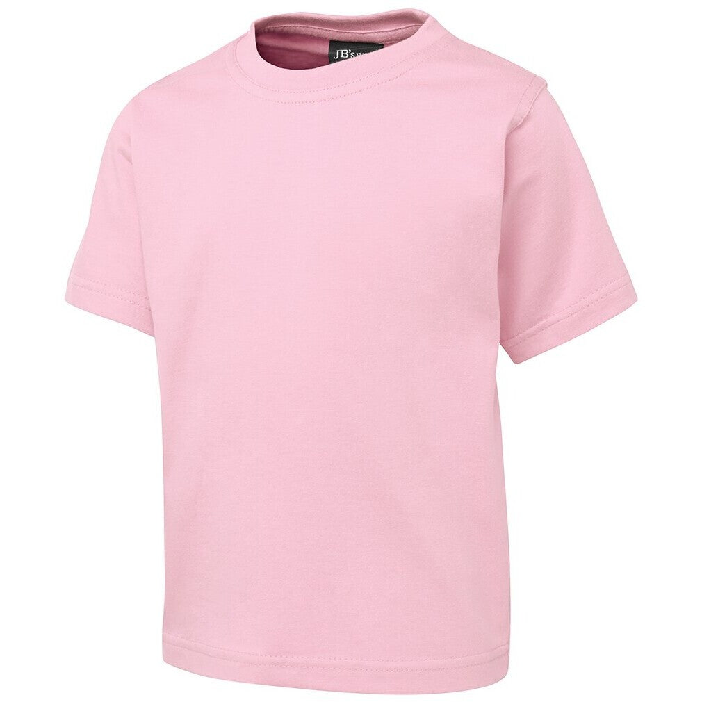 JB's Wear 1KT Kids Tee - Side View | color:Soft Pink|view:side