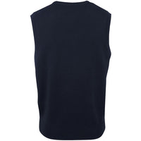 JB's Wear Z6V Knitted Vest - Back View | color:Dark Navy|view:back