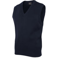 JB's Wear Z6V Knitted Vest - Side View | color:Dark Navy|view:side