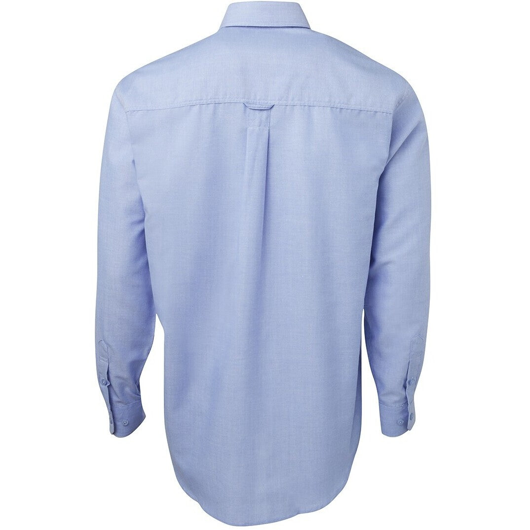 JB's Wear 4OS L/S Oxford Shirt - Back View | color:Lt Blue|view:back