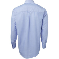 JB's Wear 4OS L/S Oxford Shirt - Back View | color:Lt Blue|view:back