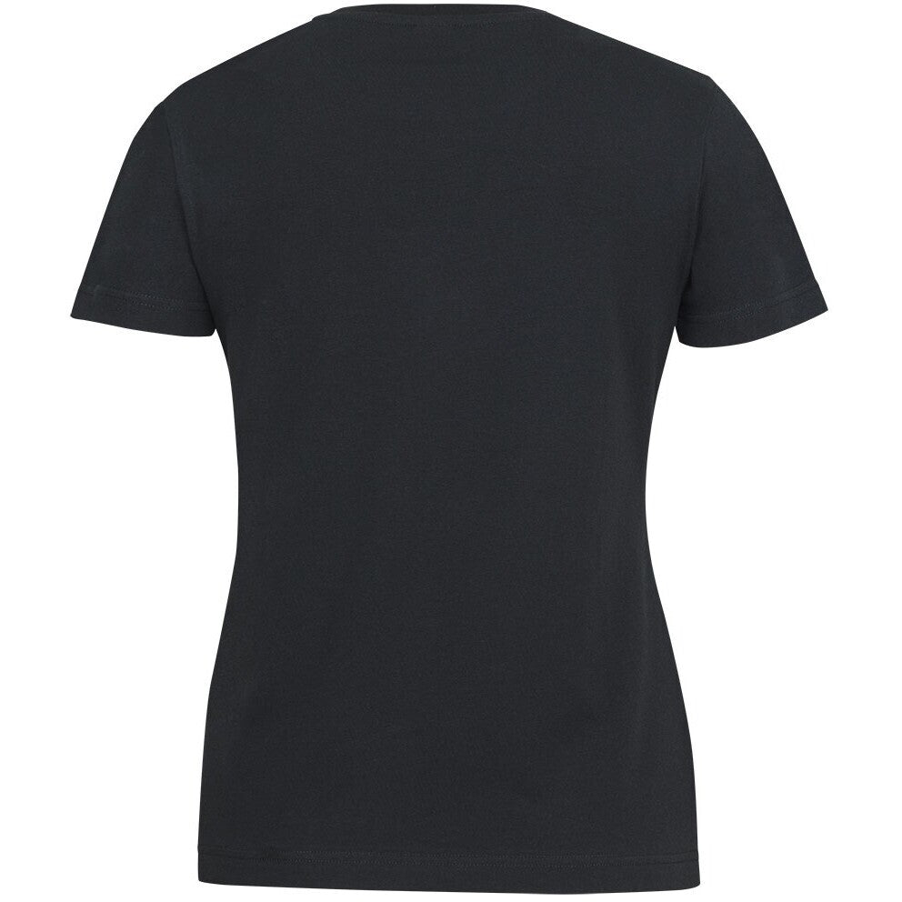 JB's Wear 1STS1 Ladies Cotton S/S Stretch Tee - Back View | color:Black|view:back