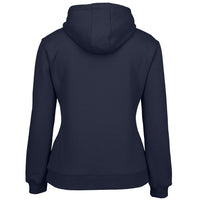 JB's Wear 3FH1 Ladies Fleecy Hoodie - Back View | color:Navy|view:back