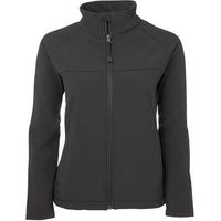 JB's Wear 3LJ1 Ladies Layer Soft Shell Jacket - Front View | color:Grey|view:front