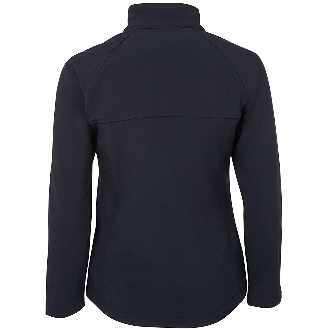 JB's Wear 3LJ1 Ladies Layer Soft Shell Jacket - Back View | color:Navy/Navy|view:back