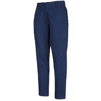 JB's Wear 6MTP1 Ladies Multi Pocket Stretch Twill Pant - Side View | color:Navy|view:side